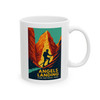 Angels Landing Zion Mug – Vintage National Park Poster Coffee Cup