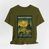 Kalaloch Beach Sunset Tee – Olympic National Park Vintage Poster T-Shirt