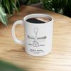 Personalized Yellowstone National Park Old Faithful Couple Mug | Custom Names & Date Coffee Cup