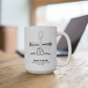 Personalized Yellowstone National Park Old Faithful Couple Mug | Custom Names & Date Coffee Cup