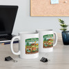 Kids adventure mug with national park theme
