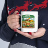 Junior Ranger mug with outdoor adventure badge design