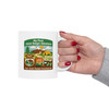 Junior Ranger mug with outdoor adventure badge design