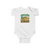 Infant outfit with national park themed graphic