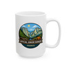 yosemite scenic coffee mug with mountain design