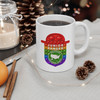 Junior Ranger Pop It style National Parks ceramic mug with colorful rainbow adventure badge design