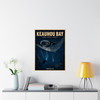 24 x 32 inch Keauhou Bay Kona Hawaii matte poster featuring MOMENT No. 008 manta ray night dive artwork.