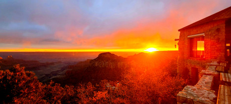 Winter Sunset at Grand Canyon National Park