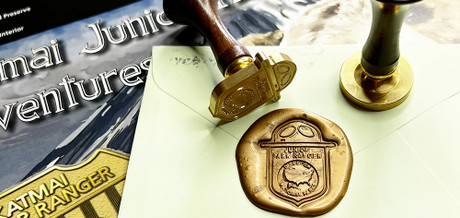 National Park Junior Ranger brass wax seal stamp!