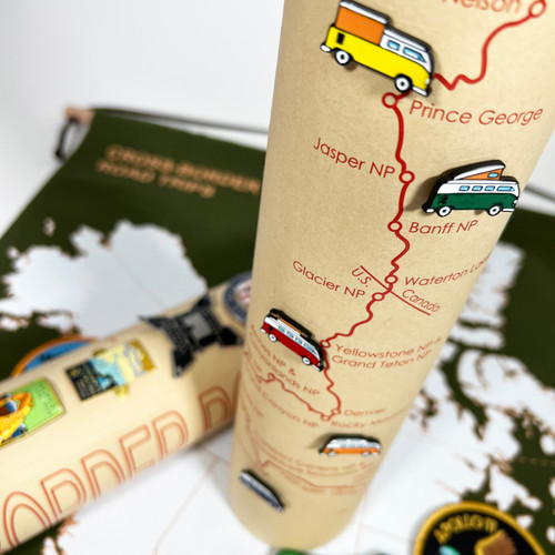 VW Classic Campervan Enamel Pins Collection (6 pcs) VW Classic Campervan Enamel Pins Collection (6 pcs)