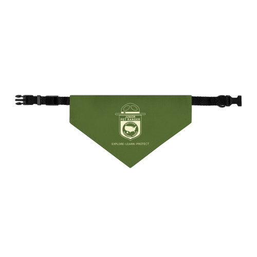 Junior Pet Ranger Bandana Collar – National Park Inspired Dog Bandana | Explore • Learn • Protect