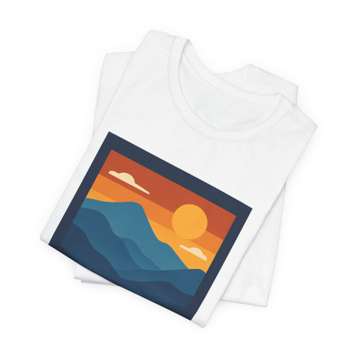 Great Smoky Mountains National Park Tee – Retro Sunset Mountain T-Shirt