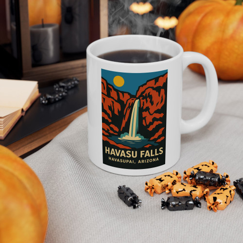 Havasu Falls Mug – Havasupai Arizona Vintage Poster Coffee Cup