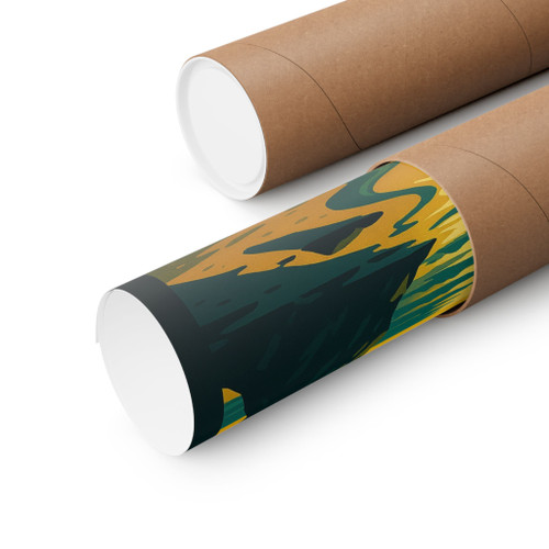 Kalaloch Beach Olympic National Park Poster – Vintage Coastal Matte Vertical Wall Art (Unframed)