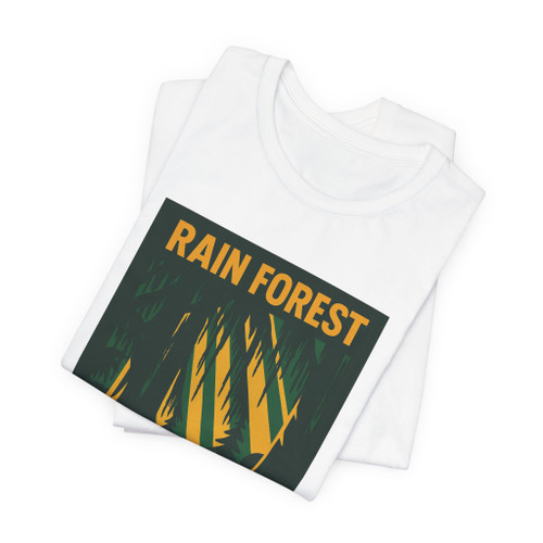 Hoh Rain Forest Tee – Olympic National Park Vintage Poster T-Shirt
