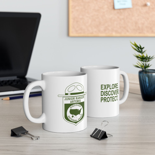 Personalized Junior Ranger Badge Mug | Custom Kids National Park Cup