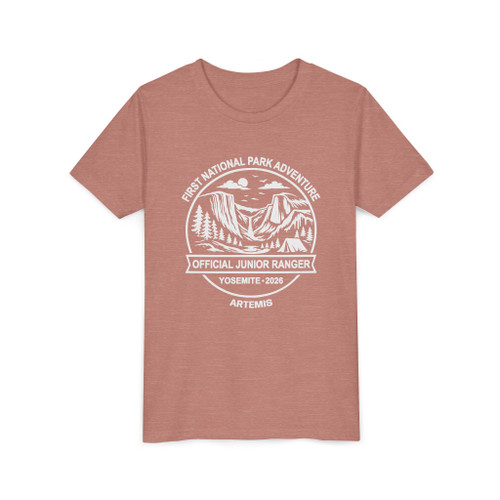 Teen explorer t-shirt with custom name print