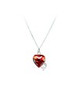 Heathergem mini-heart necklace