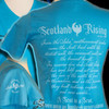 Ladies Scotland Rising Motto T-shirt