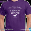 Magical Unicorn T-shirt_Purple