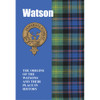 WATSON CLAN BOOK