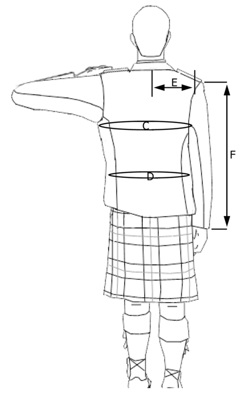 Charcoal Arrochar Jacket and Vest - The Tartan Store