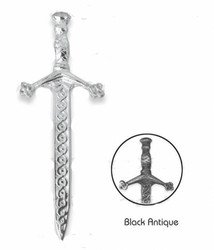 Celtic Knot Sword Kilt Pin 