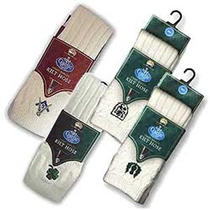 Embroidered Kilt Hose Embroidered Kilt Hose