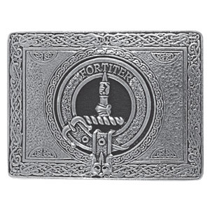 Rectangular Clan Crest Buckle Rectangular Clan Crest Buckle