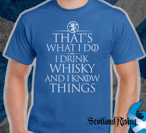 I Know Things T-shirt_Royal Blue I Know Things T-shirt_Royal Blue