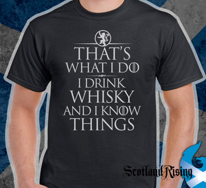 I Know Things T-shirt_Black I Know Things T-shirt_Black
