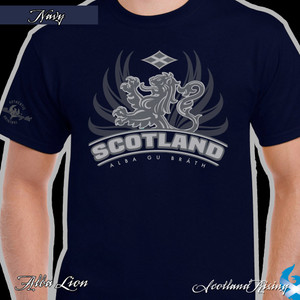 Alba Lion T-shirt_Navy Alba Lion T-shirt_Navy