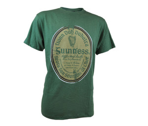 Green Distressed Label tee Green Distressed Label tee
