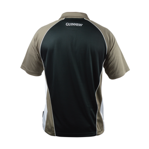 Brown Paneled Golf Shirt Brown Paneled Golf Shirt