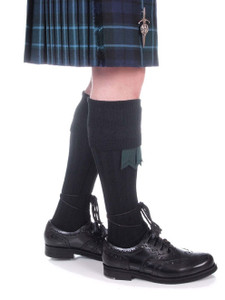 Kilt Hose black Kilt Hose black