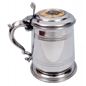 Lidded Tankard Brittany Crest Lidded Tankard Brittany Crest