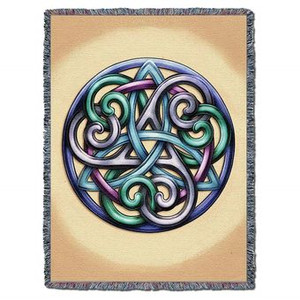 Celtic Grace Trinity Knot Blanket Celtic Grace Trinity Knot Blanket