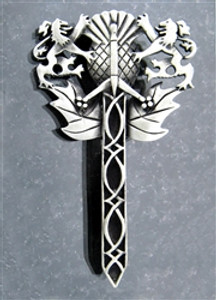 Rampant lion and Thistle Rampant lion and Thistle