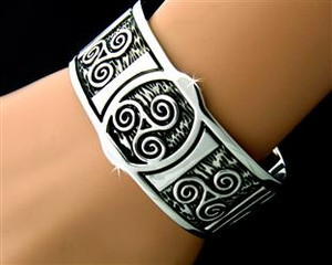 Celtic Triskele Cuff Bracelet Celtic Triskele Cuff Bracelet