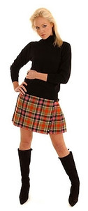 Wool Mini Kilt Wool Mini Kilt