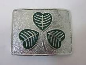 Shamrock Green Belt Buckle Shamrock Green Belt Buckle
