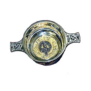 Clan Crest Quaich 1 Clan Crest Quaich 1