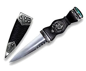 Clan Crest Sgian Dubh