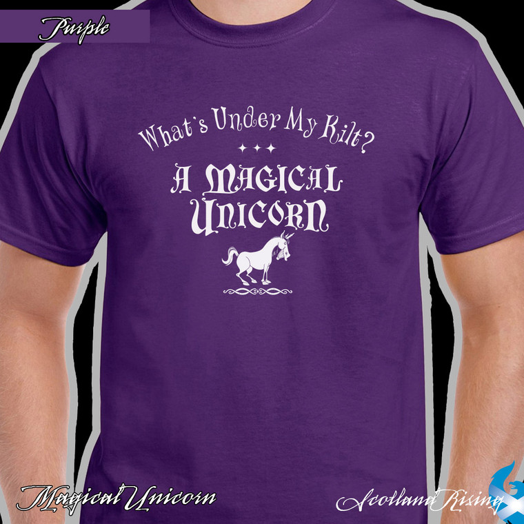 Magical Unicorn T-shirt_Purple