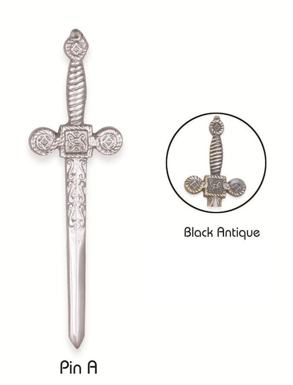 Celtic Knot Kilt Pin