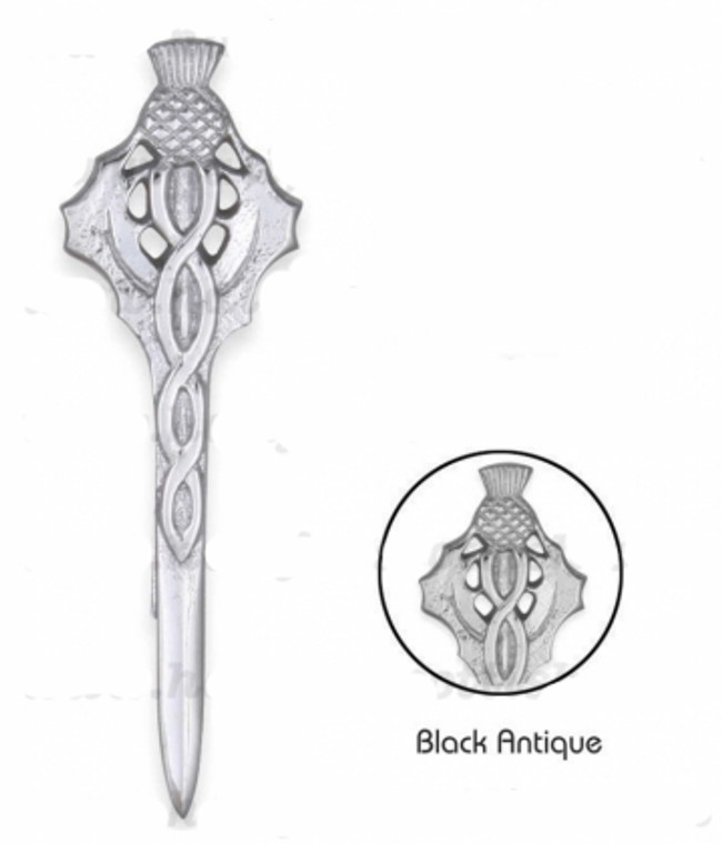 Thistle Knot Kilt Pin