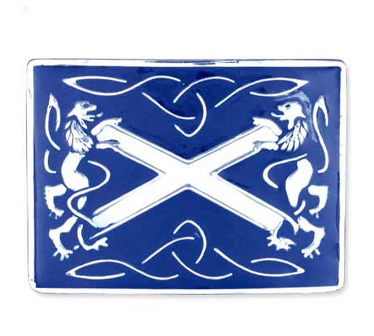 Kilt Belt Buckle 1 Blue