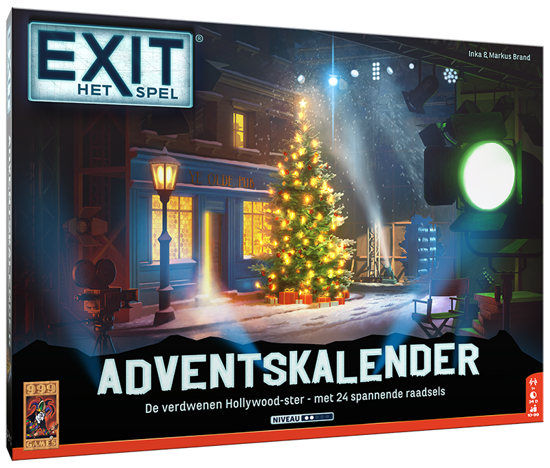 Image of Exit: Adventskalender: De verdwenen Hollywood-ster - Breinbreker 999-EXI27