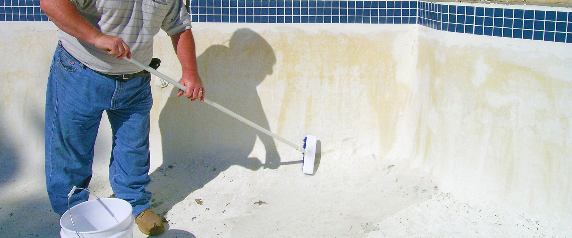 Olymipc Application on pool surface