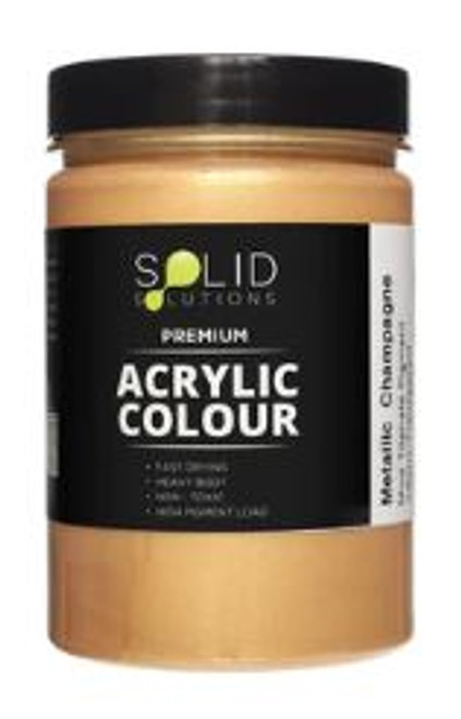 Metallic Acrylic Paint - Metallic Champagne 250ml